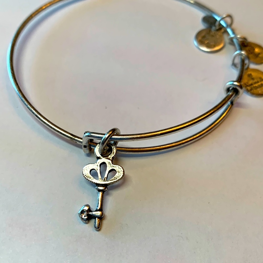 3/$20 Alex and Ani Key silver bracelet